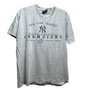 Vintage New York Yankees Shirt 1999 World Series Champions Size Large Lee